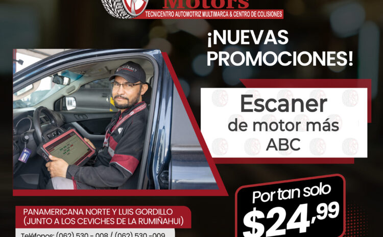  Escaner de motor mas abc